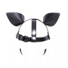 Kinky Puppy Masque Tête de chien Dog Fun Noir